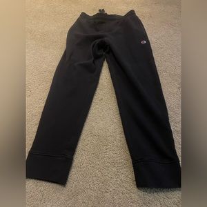 Navy blue champion sweat pants